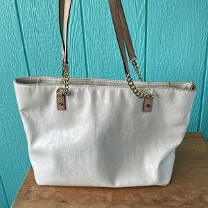 Michael Kors white bag